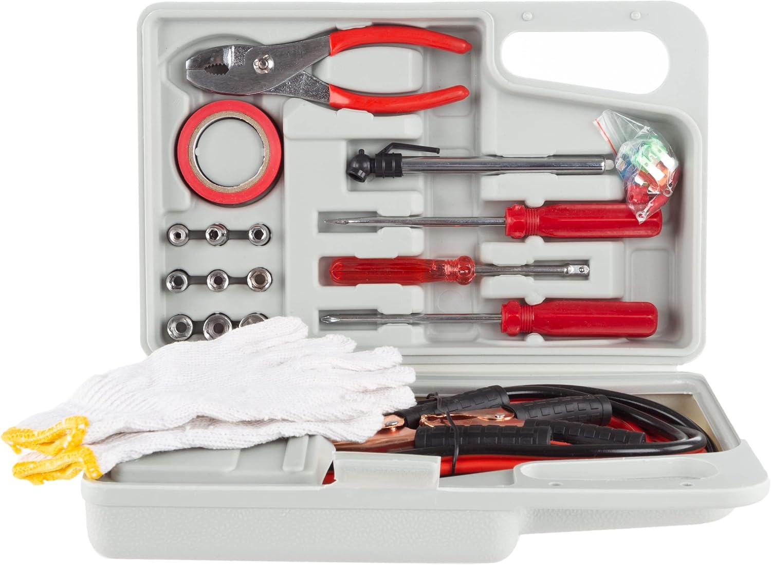 Emergency Roadside Assistance Tool and Auto Kit by – 30 Piece