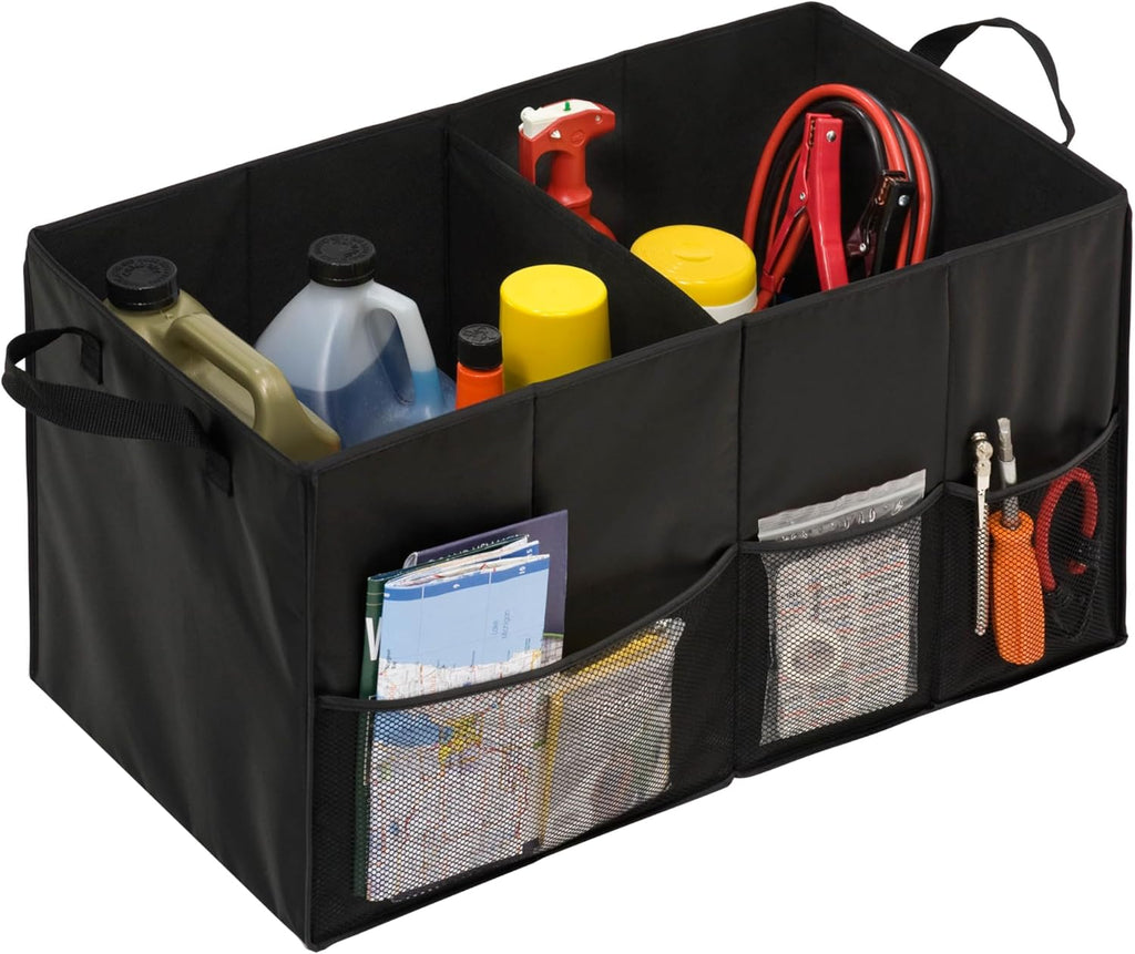 Soft Storage Chest, Black Folding Car Trunk Organizer