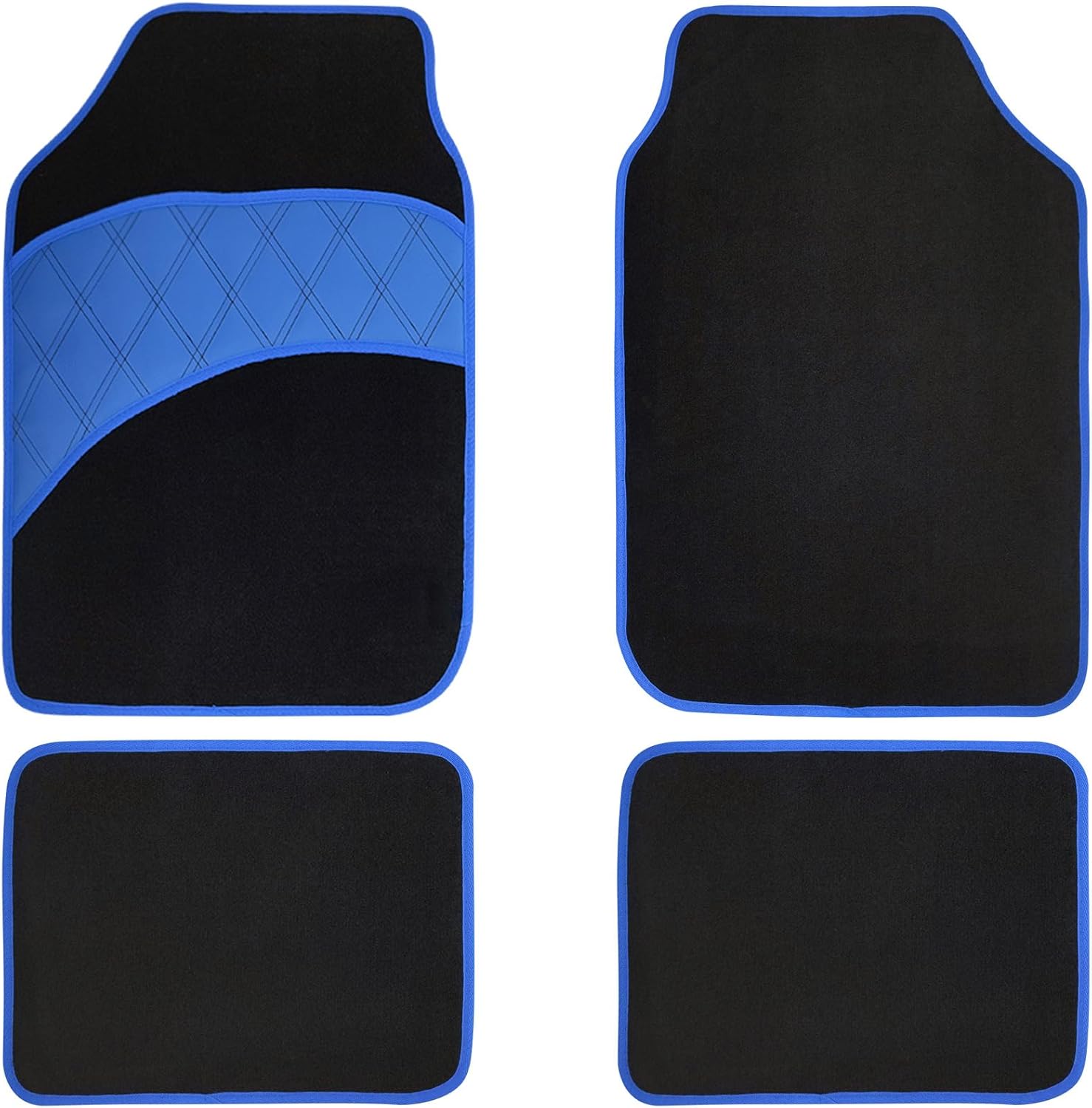 4 Pcs Car Floor Mats All Weather Universal Fit Car Mats Full Set for Car  Van & Truck